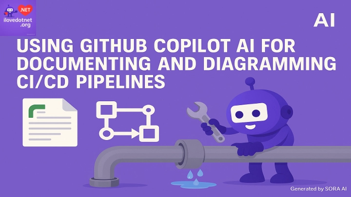 Using GitHub Copilot AI for Documenting and Diagramming CI/CD Pipelines