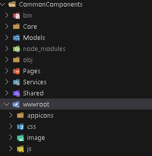 blazor wasm rcl assets