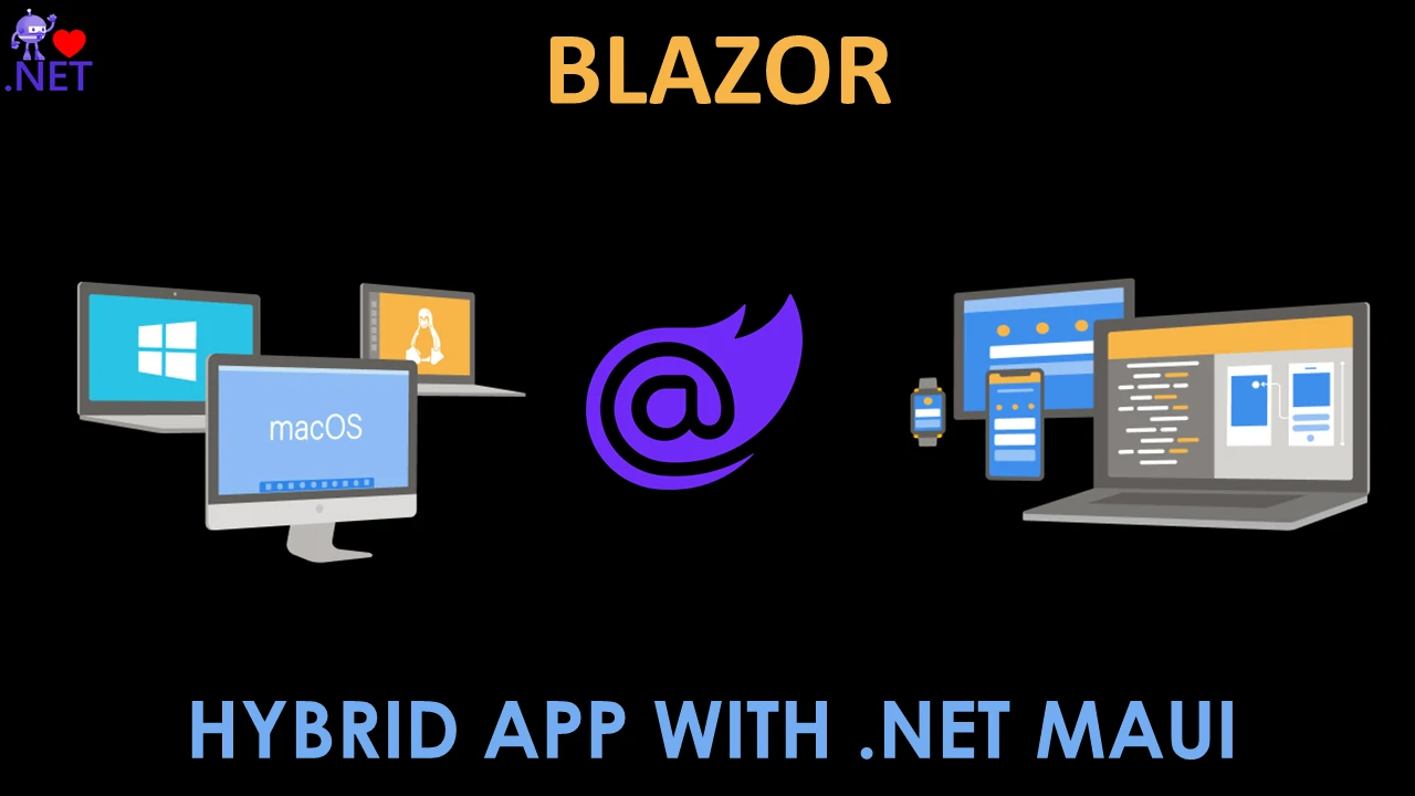 Developing Hybrid App with Blazor WASM and .NET MAUI