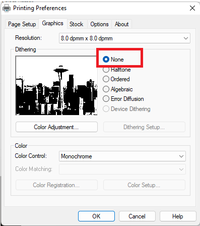 graphics settings