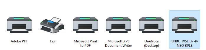 tvs lp 46 neo bple printer