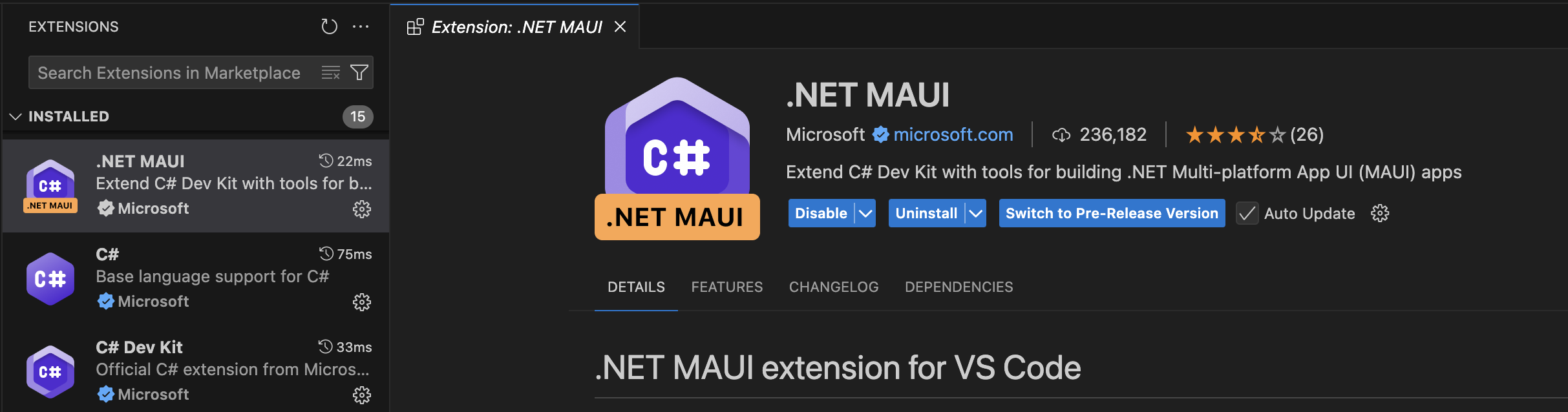 dotnet-maui-extension-for-vs-code