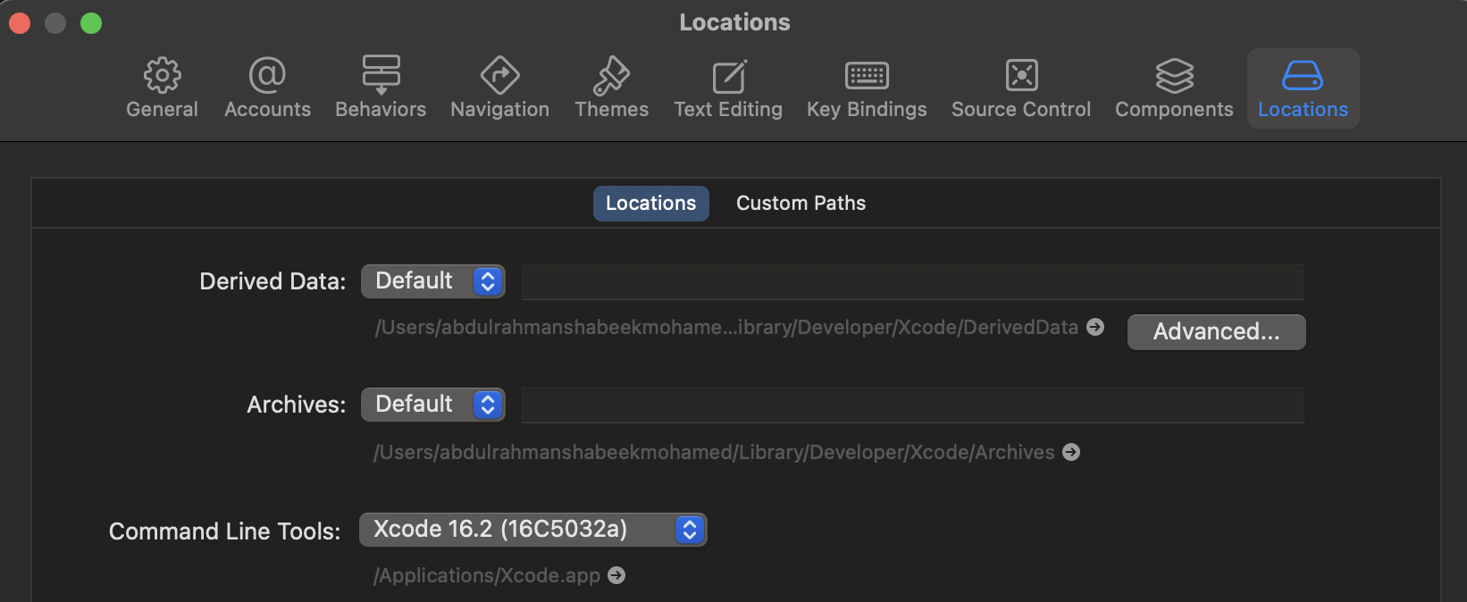 xcode-command-line-tools-location