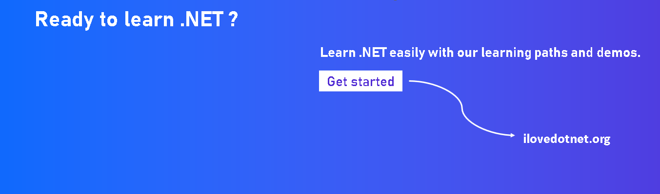 I Love .NET Banner